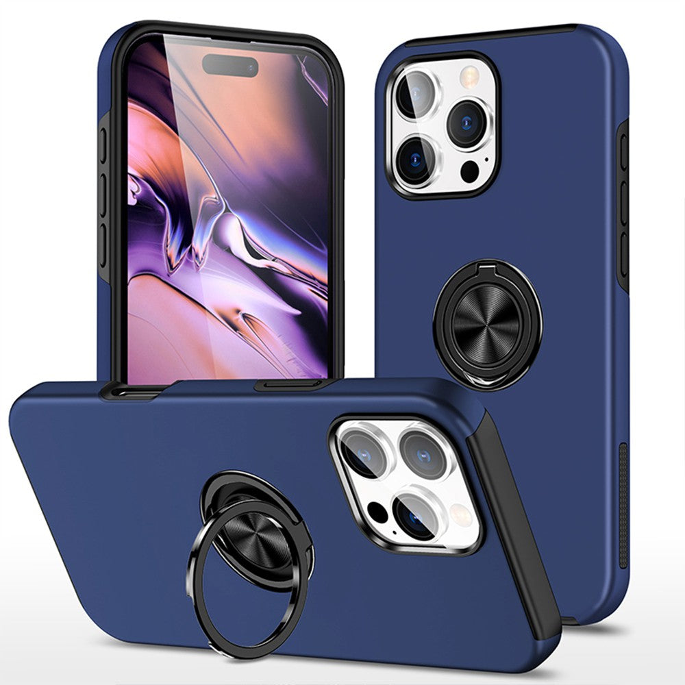 Magnetic Ring Holder Shockproof Cover Case for iPhone 16 Pro Magnetic Ring Holder Shockproof Cover Case for iPhone 16 Pro